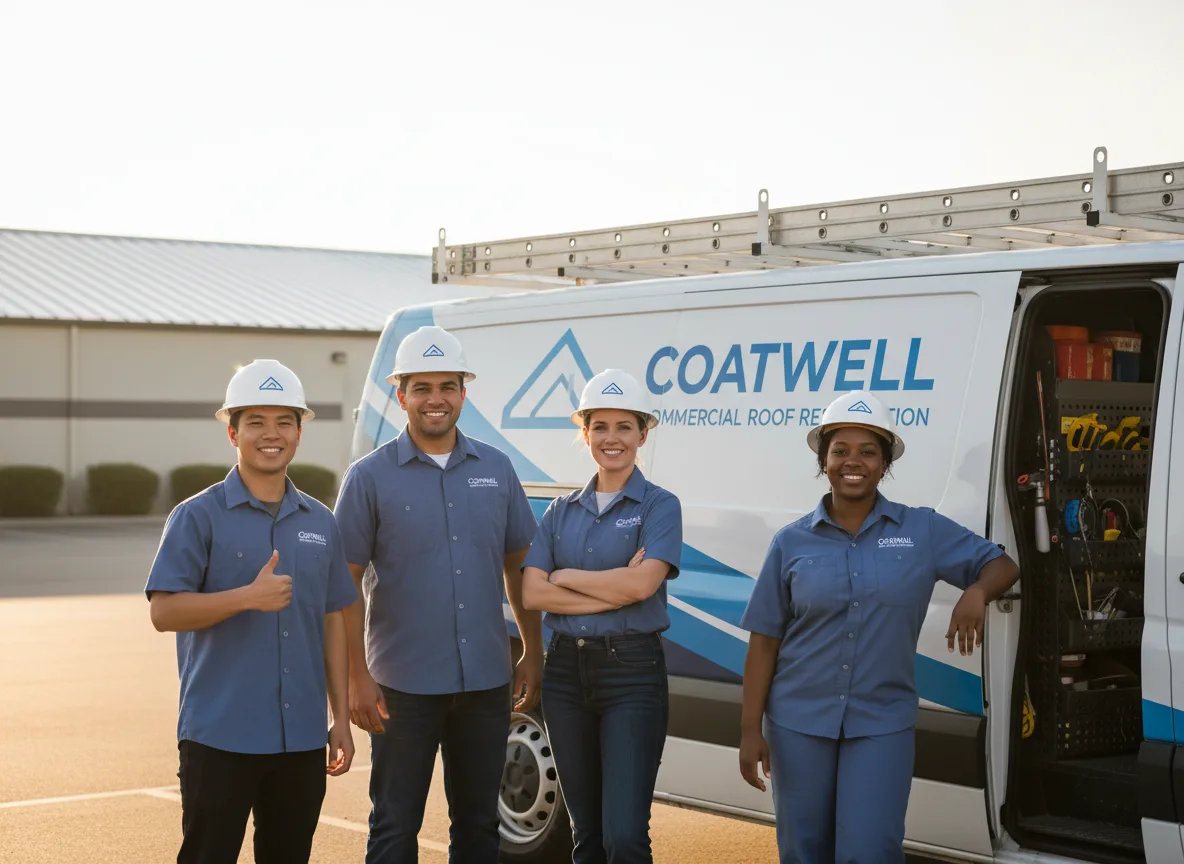 Commercial roof coating company in Aguada, PR